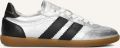 STEFANO LAURAN Lage Sneakers Dames 1white101 Leer Zilver - Zilver