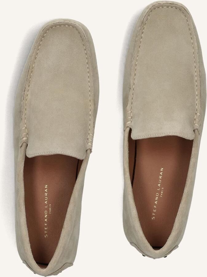 STEFANO LAURAN Mocassins Heren 2 Gesp Bio Slipper Maat: 42 Kleur: Beige - Foto 2