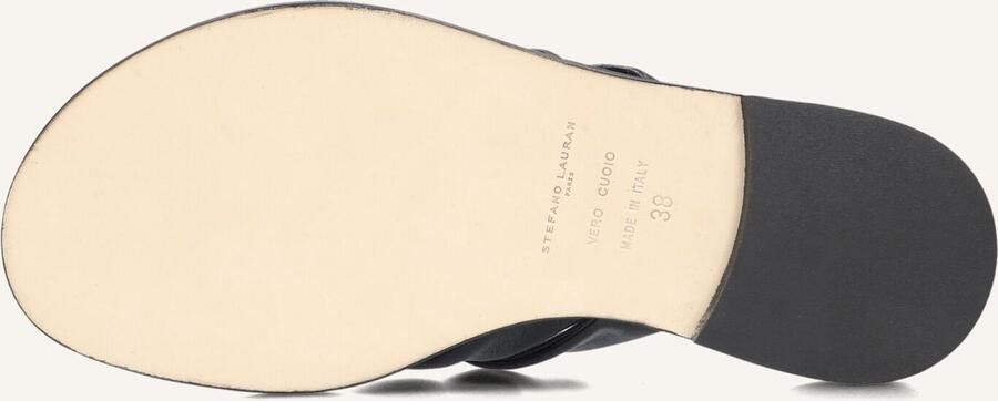 STEFANO LAURAN Slippers Dames 24003 Maat: 36 Materiaal: Leer Kleur: Zwart - Foto 2