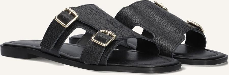STEFANO LAURAN Slippers Dames 24004 Maat: 42 Materiaal: Leer Kleur: Zwart - Foto 2