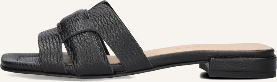 STEFANO LAURAN Slippers Dames 24050 Maat: 41 Materiaal: Leer Kleur: Zwart - Foto 2