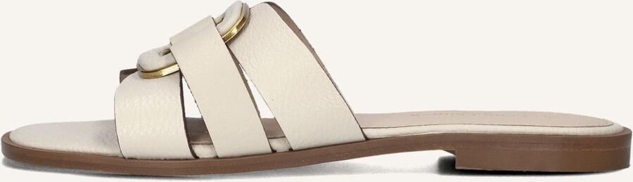 STEFANO LAURAN Slippers Dames 24152 Maat: 40 Materiaal: Leer Kleur: Beige - Foto 3