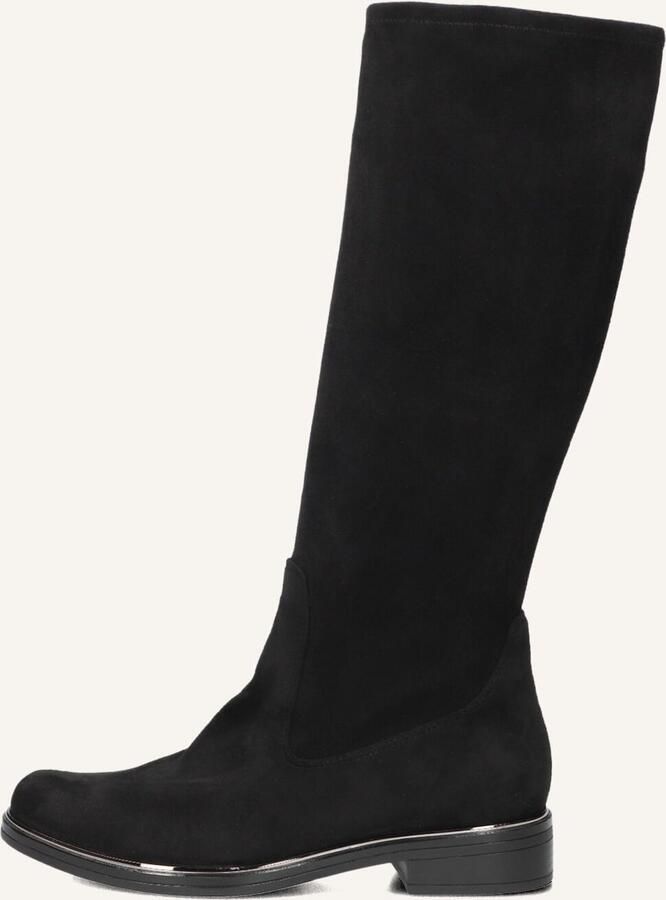 STEFANO LAURAN Hoge Laarzen Dames 25512-23 Maat: 36 Materiaal: Suèdelook Kleur: Zwart - Foto 2