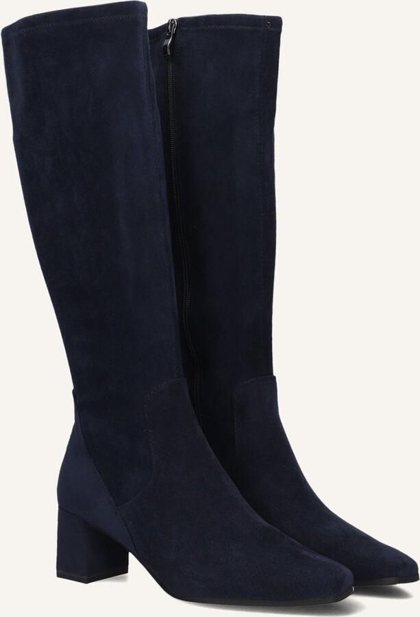 STEFANO LAURAN Hoge Laarzen Dames 25547 Maat: 38 Materiaal: Suède Kleur: Blauw