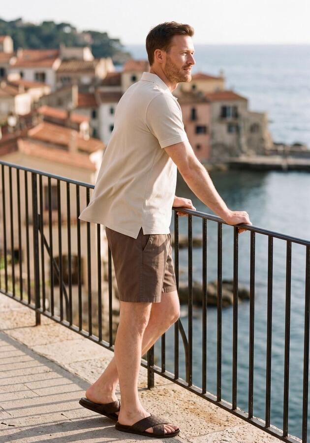 STEFANO LAURAN Slippers Heren 26001 Maat: 43 Materiaal: Suède Kleur: Taupe - Foto 6
