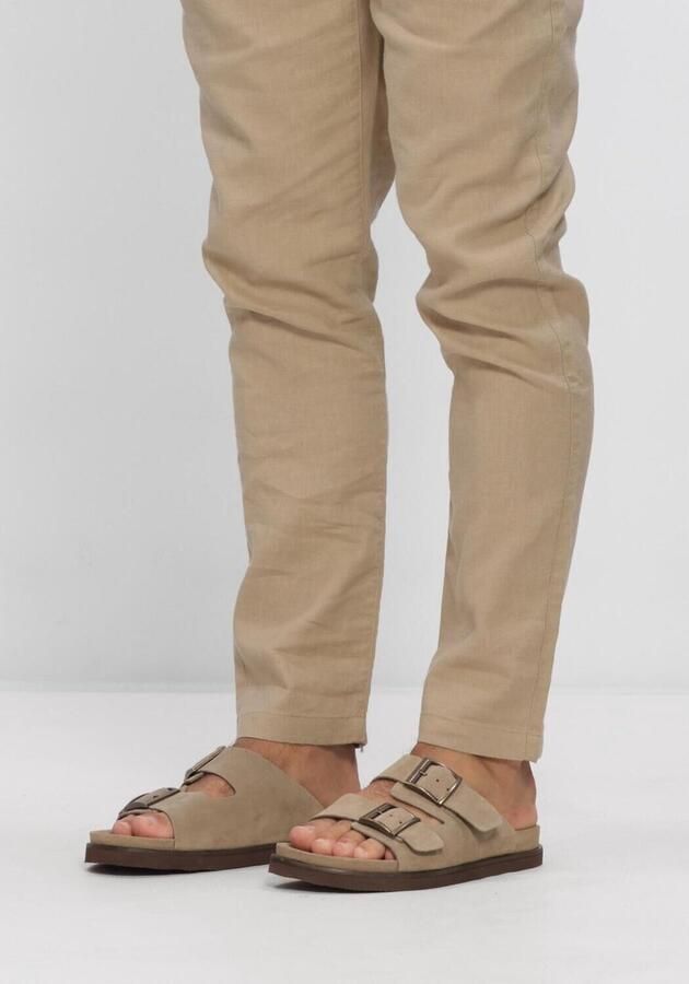 STEFANO LAURAN Slippers Heren 26005 Maat: 41 Materiaal: Suède Kleur: Beige - Foto 6