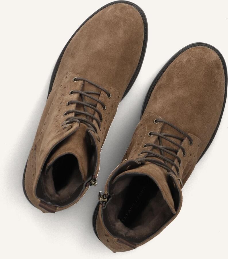 STEFANO LAURAN Veterboots Heren 3551 Maat: 45 Materiaal: Suède Kleur: Bruin - Foto 2