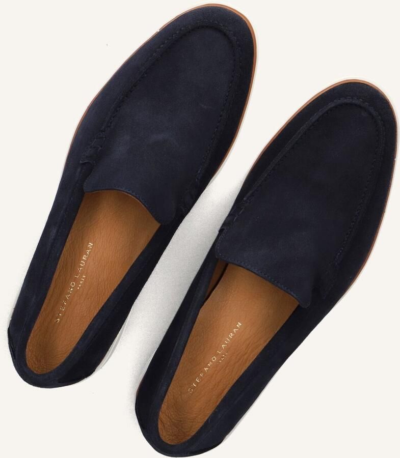 STEFANO LAURAN Loafers Heren 3564 Maat: 43 Materiaal: Suède Kleur: Blauw - Foto 3
