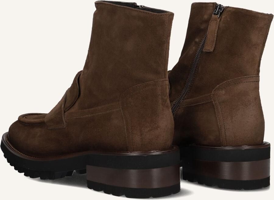 STEFANO LAURAN Enkellaarsjes Dames 446-25 Maat: 42 Materiaal: Suède Kleur: Bruin - Foto 3