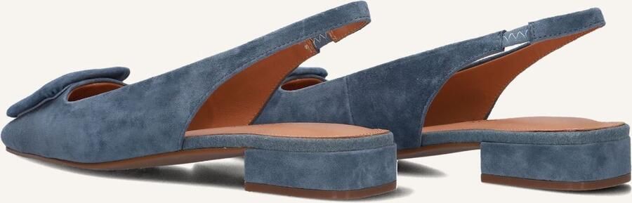 STEFANO LAURAN Slingbacks Dames 58577a Maat: 39 Materiaal: Suède Kleur: Blauw - Foto 3