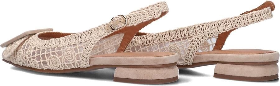 STEFANO LAURAN Slingbacks Dames 586131677 K Maat: 41 Materiaal: Textiel Kleur: Beige - Foto 3