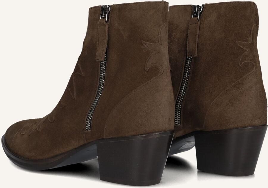 STEFANO LAURAN Enkellaarsjes Dames 702-17 Maat: 42 Materiaal: Suède Kleur: Bruin - Foto 3