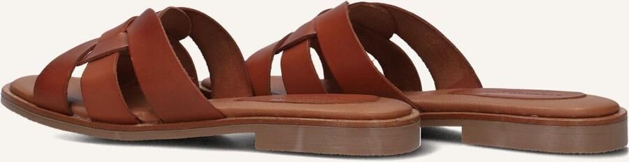 STEFANO LAURAN Slippers Dames 790 Maat: 39 Materiaal: Leer Kleur: Cognac - Foto 3