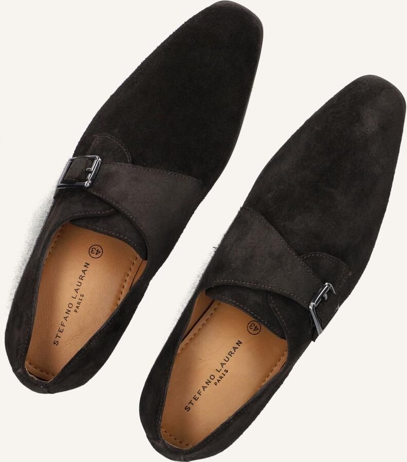 STEFANO LAURAN Nette Schoenen Heren 84702 Maat: 41 5 Materiaal: Suède Kleur: Bruin - Foto 3