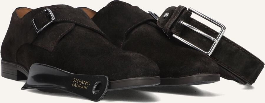 STEFANO LAURAN Nette Schoenen Heren 84702 Suède Bruin - Foto 3