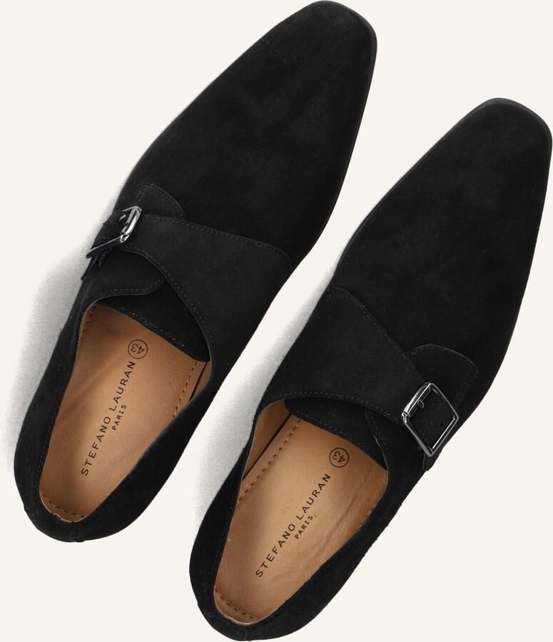 STEFANO LAURAN Nette Schoenen Heren 84702 Maat: 46 Materiaal: Suède Kleur: Zwart - Foto 3