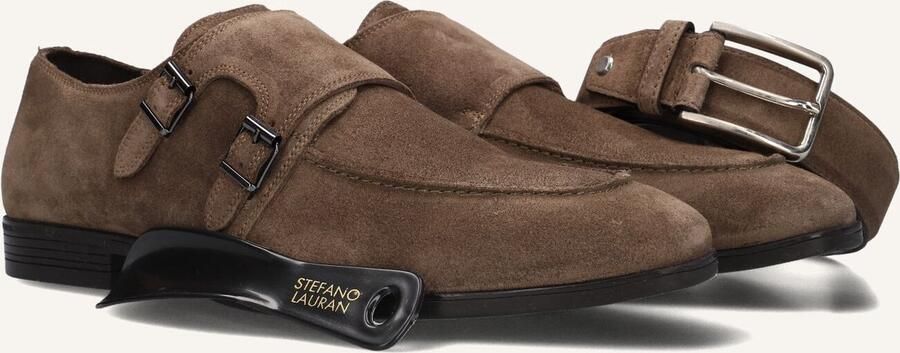 STEFANO LAURAN Nette Schoenen Heren 84705 Maat: 47 Materiaal: Suède Kleur: Taupe - Foto 6