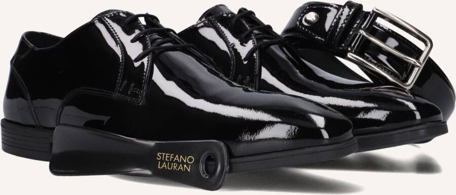 Stefano Lauran 84707 Nette schoenen Business Schoenen Heren Zwart