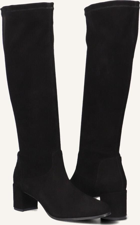 STEFANO LAURAN Hoge Laarzen Dames 8581 Maat: 43 Materiaal: Leer Kleur: Zwart - Foto 2