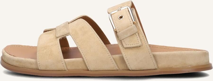 STEFANO LAURAN Slippers Dames 89863 1661 Maat: 37 Materiaal: Suède Kleur: Beige - Foto 2