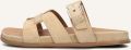 STEFANO LAURAN Slippers Dames 89863 1661 Suède Beige - Beige