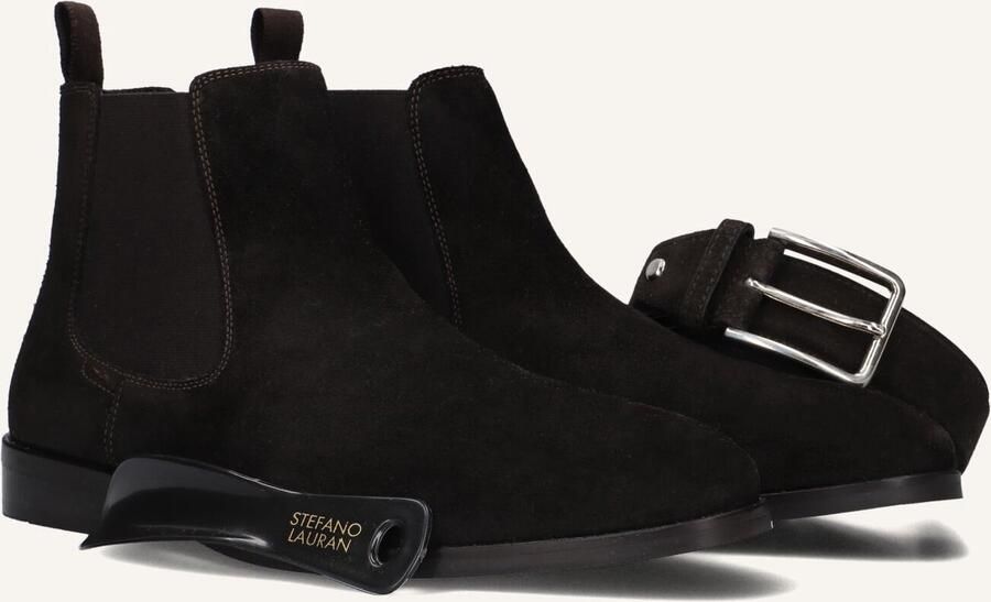 STEFANO LAURAN Chelsea Boots Heren 92302 Maat: 46 Materiaal: Suède Kleur: Bruin - Foto 6