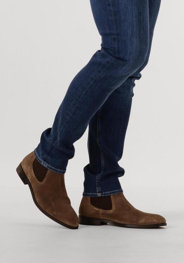 STEFANO LAURAN Chelsea Boots Heren 92302 Maat: 45 Materiaal: Suède Kleur: Taupe - Foto 6