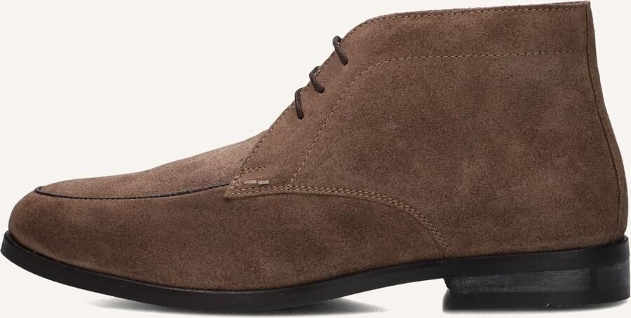 STEFANO LAURAN Veterschoenen Heren 92303 Maat: 47 Materiaal: Suède Kleur: Taupe - Foto 6