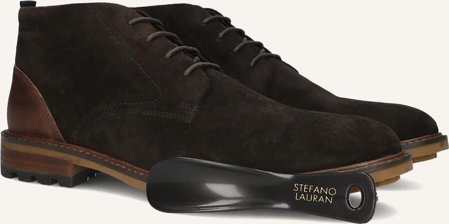 STEFANO LAURAN Veterboots Heren Art-mhb010935 Suède Bruin - Foto 6