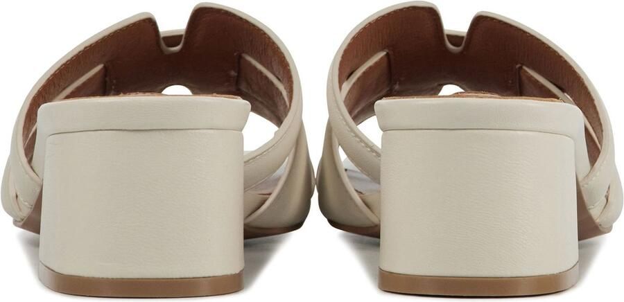 Stefano Lauran BiBi Lou Slippers Sandalen Instappers Leer Blokhak 761Z10VK Zwart - Foto 18
