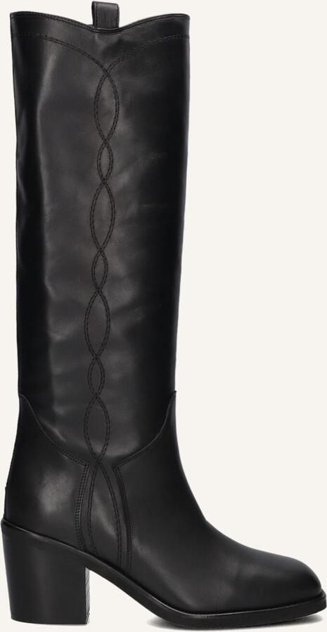 STEFANO LAURAN Hoge Laarzen Dames B5631 Maat: 37 Materiaal: Leer Kleur: Zwart - Foto 2