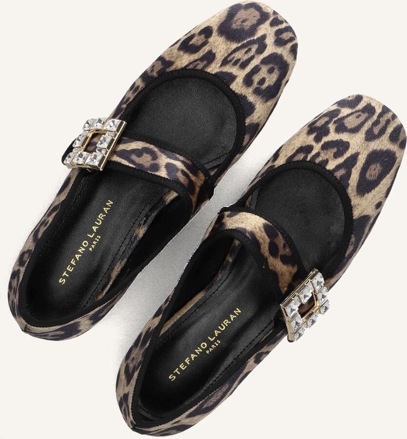 STEFANO LAURAN Ballerina Dames Bailarina Adorno Maat: 40 Materiaal: Velvet Kleur: Bruin - Foto 3