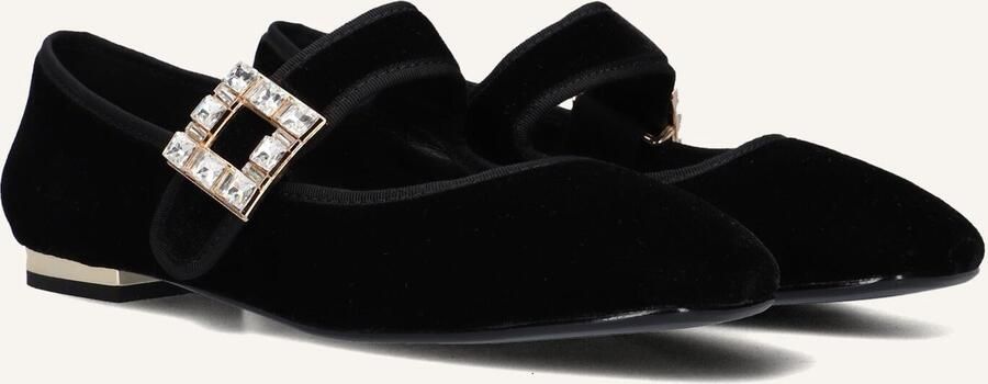 STEFANO LAURAN Ballerina Dames Bailarina Adorno Maat: 37 Materiaal: Suède Kleur: Zwart - Foto 2