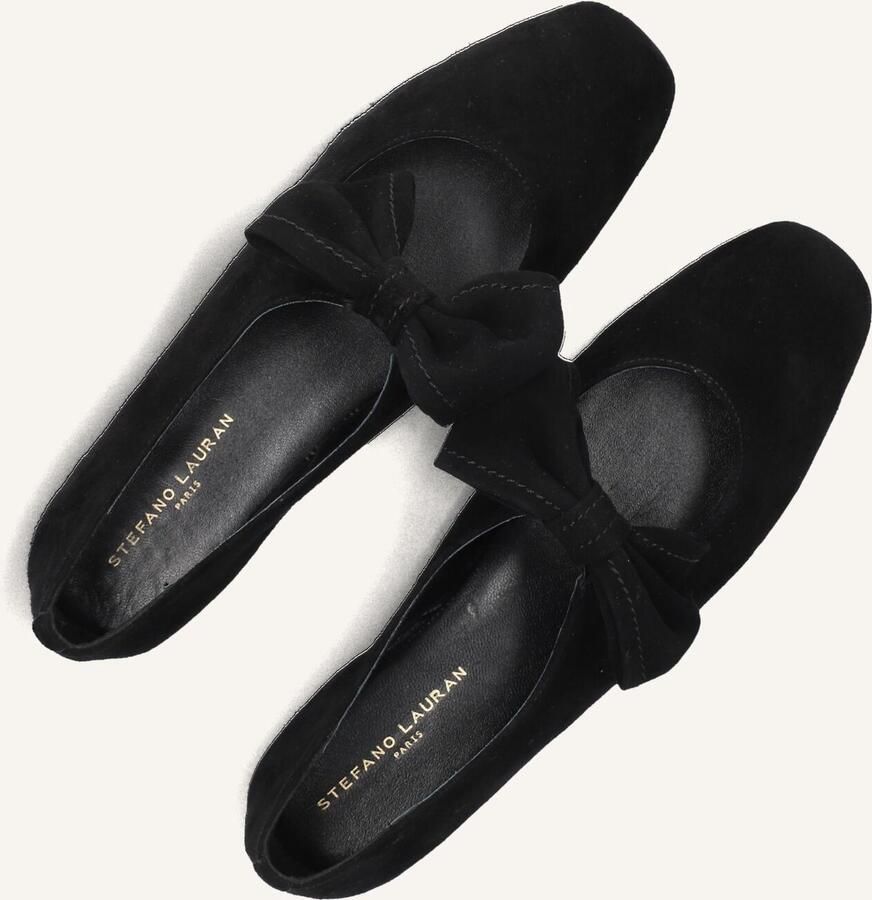 STEFANO LAURAN Ballerina Dames Bailarina Lazo Maat: 39 Materiaal: Suède Kleur: Zwart - Foto 2