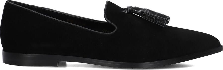 STEFANO LAURAN Loafers Dames Bj5615-05 37 5 Suède Zwart