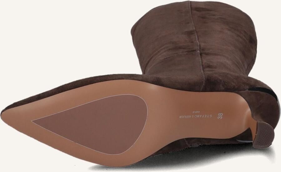 STEFANO LAURAN Hoge Laarzen Dames Bota Maat: 39 Materiaal: Suède Kleur: Bruin - Foto 2