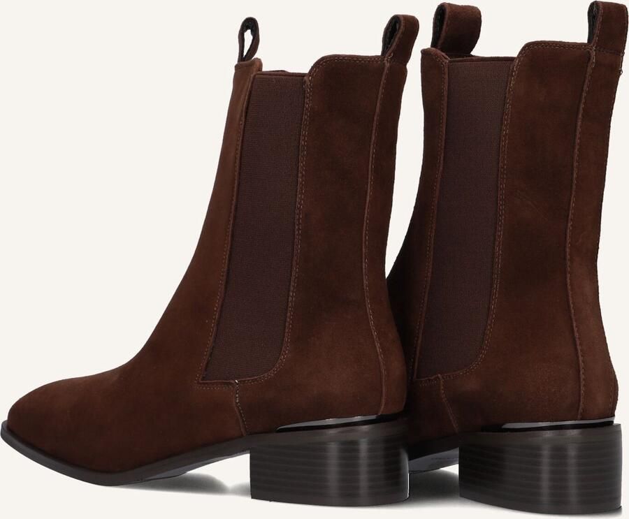 STEFANO LAURAN Chelsea Boots Dames Botin Plano Maat: 38 Materiaal: Suède Kleur: Bruin - Foto 3
