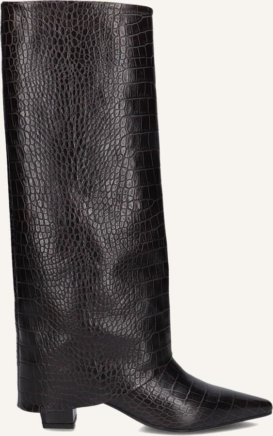 STEFANO LAURAN Hoge Laarzen Dames Brenda12 Maat: 39 Materiaal: Leer Kleur: Bruin - Foto 2