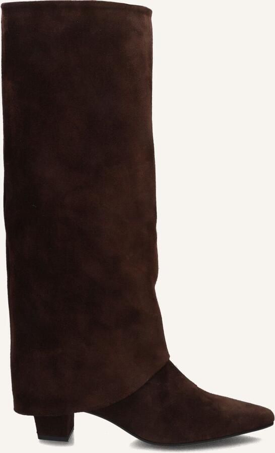 STEFANO LAURAN Hoge Laarzen Dames Brenda12 Maat: 40 Materiaal: Suède Kleur: Bruin - Foto 2