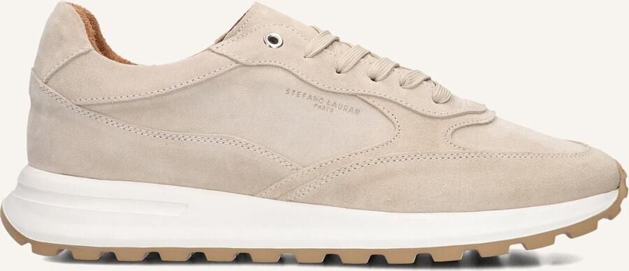 STEFANO LAURAN Lage Sneakers Heren Champ Maat: 42 Materiaal: Suède Kleur: Beige
