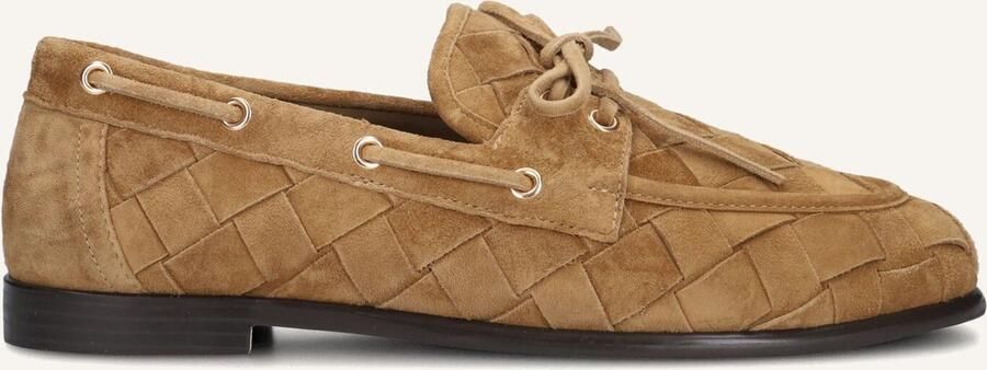 STEFANO LAURAN Instappers Dames D24063 Suède Camel