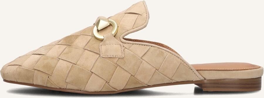 STEFANO LAURAN Instappers Dames D24083 Maat: 36 Materiaal: Suède Kleur: Beige - Foto 2