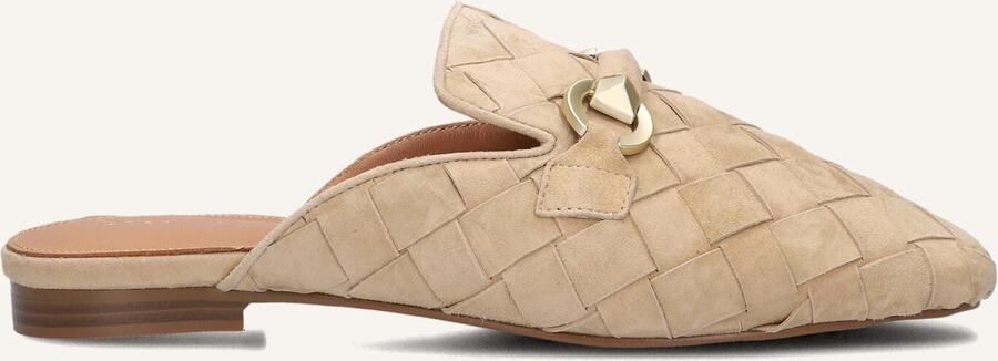 STEFANO LAURAN Instappers Dames D24083 Maat: 36 Materiaal: Suède Kleur: Beige - Foto 2