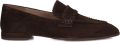 STEFANO LAURAN Loafers Dames Dk2692 Suède Bruin - Donkerbruin