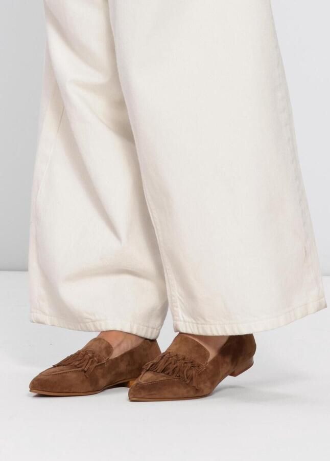 STEFANO LAURAN Loafers Dames E2574 Maat: 39 Materiaal: Suède Kleur: Bruin - Foto 6