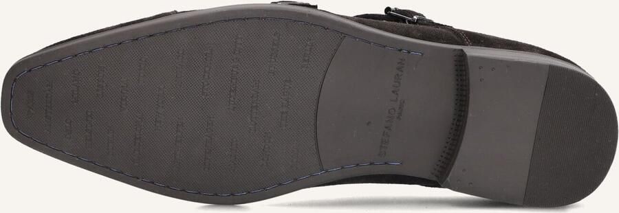 STEFANO LAURAN Nette Schoenen Heren Gesp Maat: 43 5 Materiaal: Suède Kleur: Bruin - Foto 3