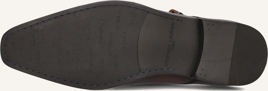 STEFANO LAURAN Nette Schoenen Heren Gesp Maat: 47 Materiaal: Leer Kleur: Bruin - Foto 3