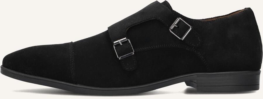 STEFANO LAURAN Nette Schoenen Heren Gesp Maat: 41 5 Materiaal: Suède Kleur: Zwart - Foto 3