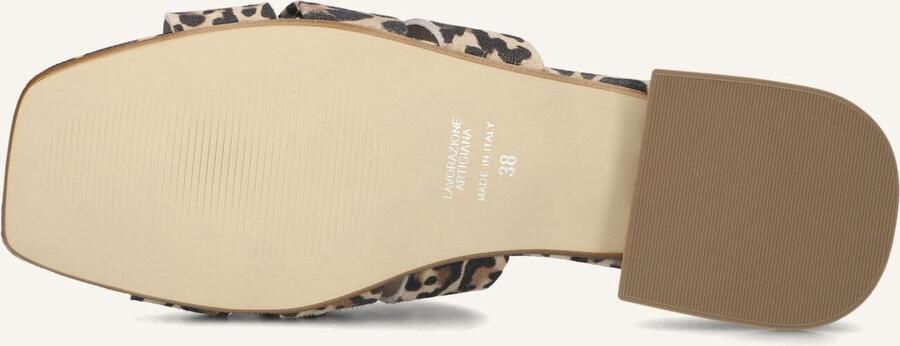 STEFANO LAURAN Slippers Dames Karin Maat: 38 Materiaal: Suède Kleur: Bruin - Foto 2