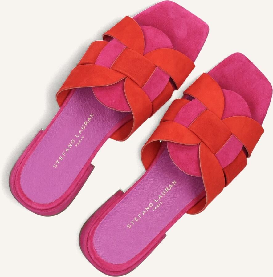 STEFANO LAURAN Slippers Dames Karin Maat: 37 Materiaal: Suède Kleur: Paars - Foto 3